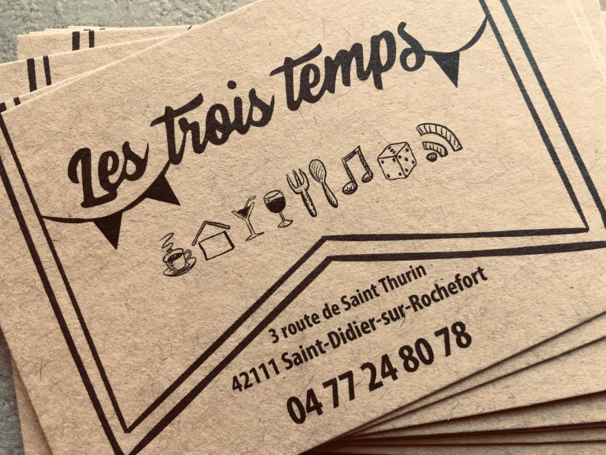 Les Trois Temps Hotel Saint-Didier-sur-Rochefort Екстериор снимка